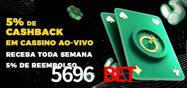 Promoções do cassino ao Vivo 5696 bet